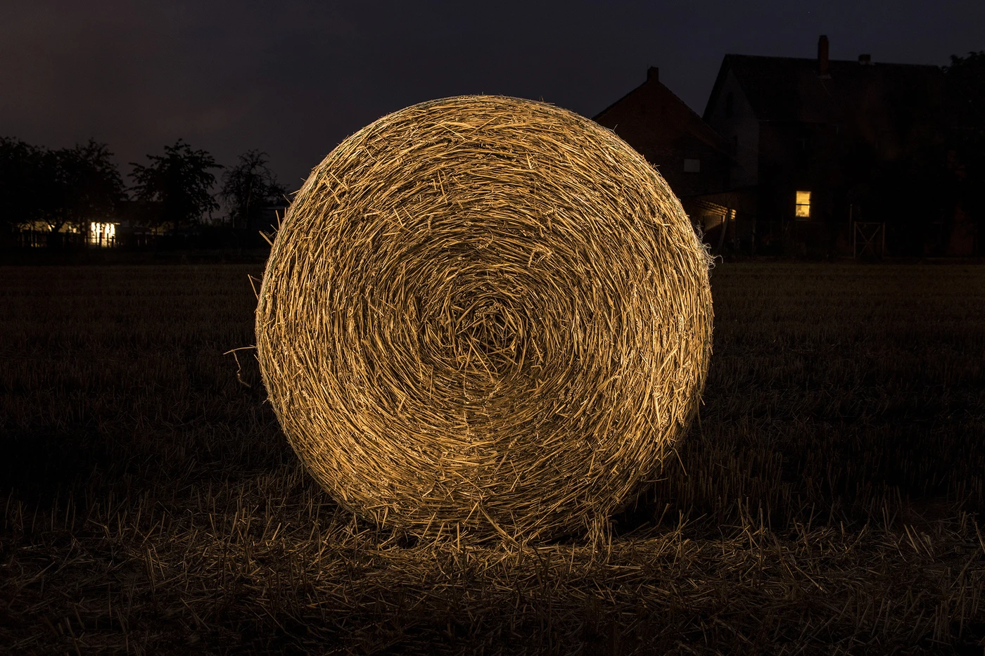 Hay, rolled